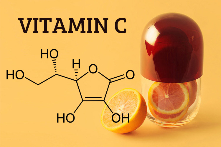 Công thức cấu tạo Vitamin C và hình ảnh minh họa