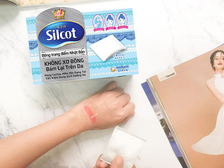 Sản phẩm bông làm sạch Silcot
